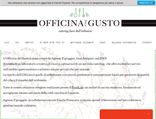 Tablet Screenshot of officinadelgusto.ch